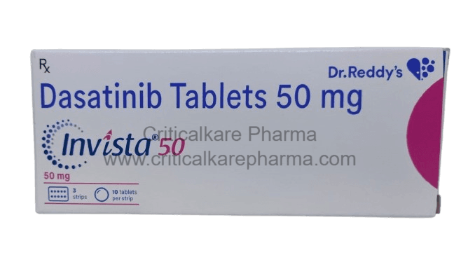 Invista Dasatinib 70mg Tablet 10's