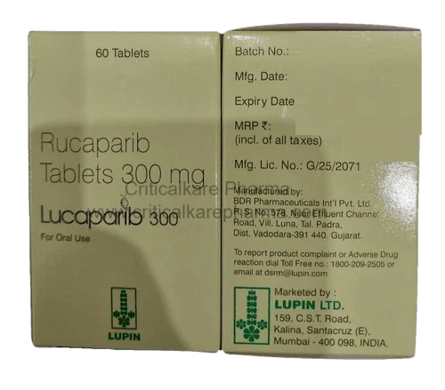 Lucaparib Rucaparib 300mg Tablet 60's