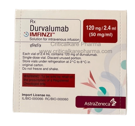 Imfinzi Durvalumab 120mg Injection 2.4ml 1's