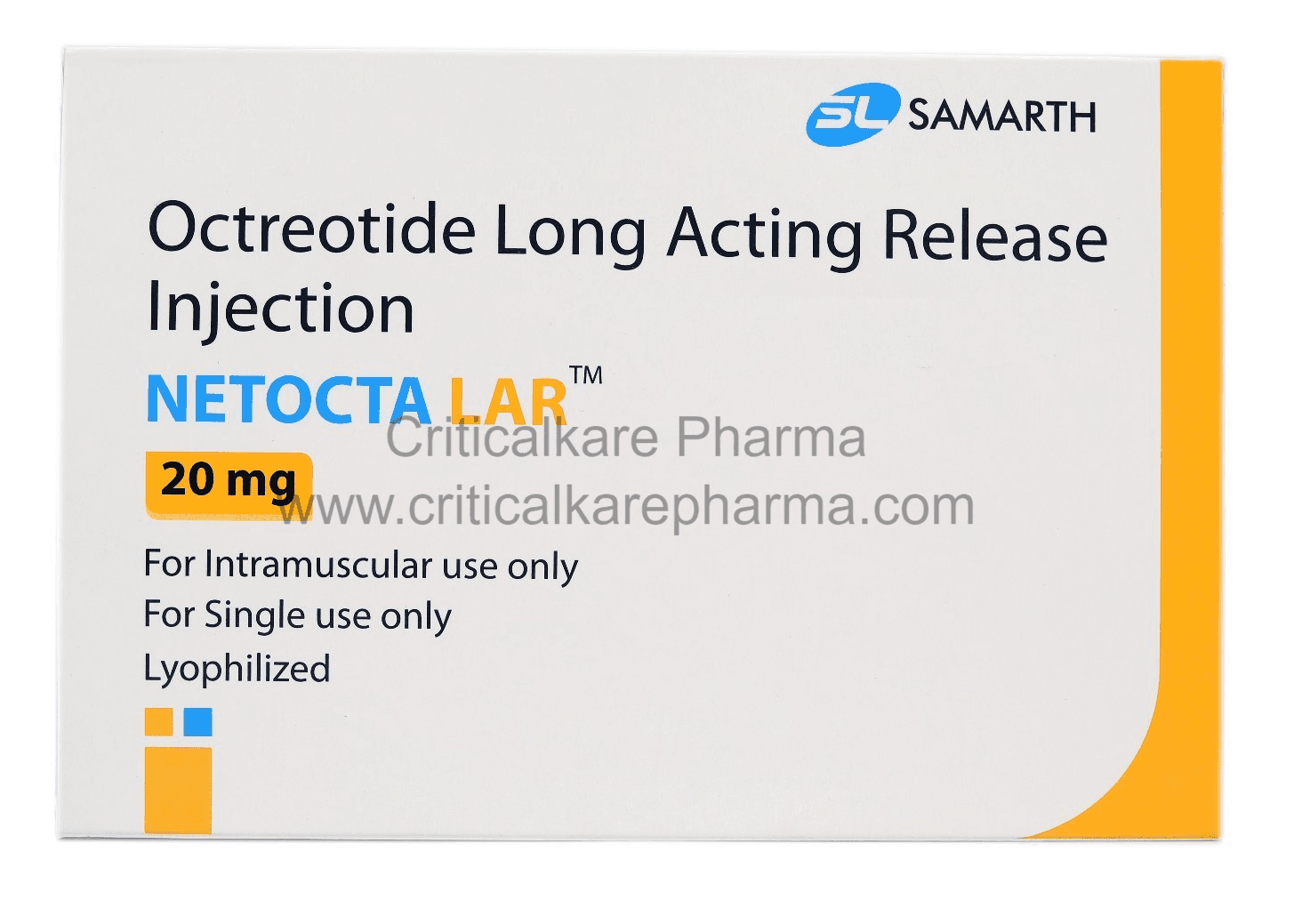 Netocta Lar Octreotide 20mg Injection