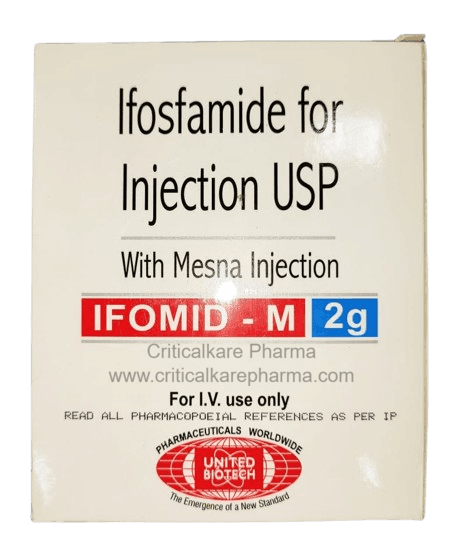 Ifomid M Ifosfamide and Mesna 2gm Injection 1's