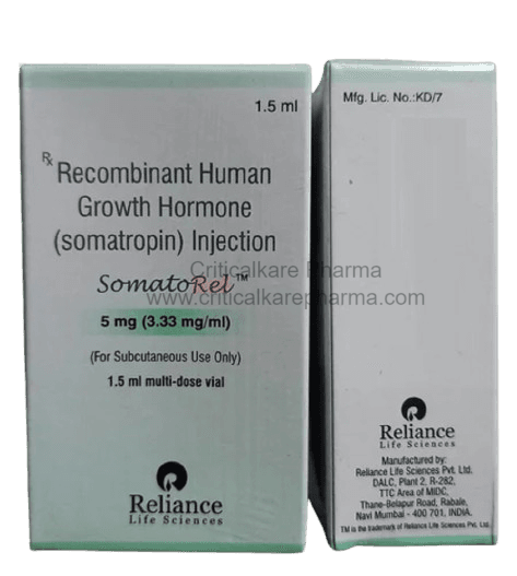 Somatorel Somatropin 5mg Injection