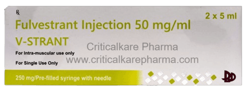 V Strant Fulvestrant 250mg Injection PFS 2’s