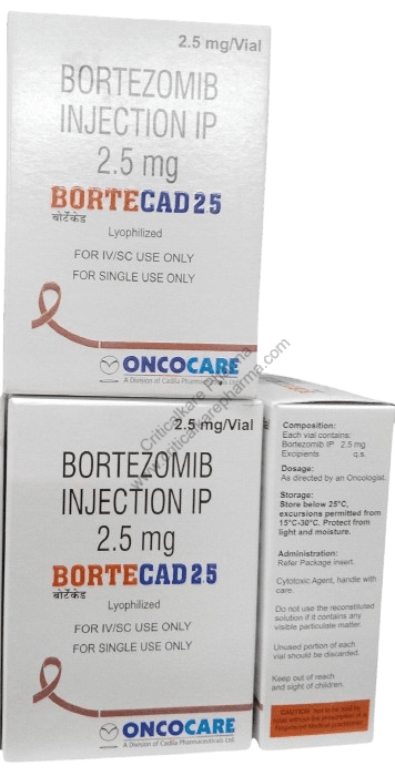 Bortecad Bortezomib 2.5mg Injection