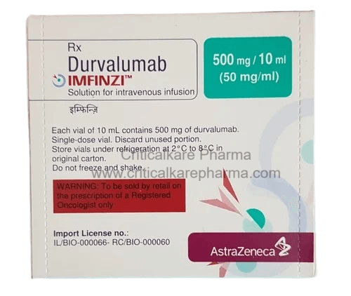 Imfinzi Durvalumab 500mg Injection 10ml 1's