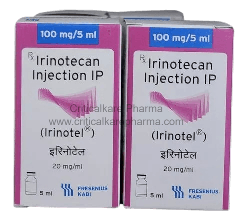 Irinotel Irinotecan hydrochloride trihydrate 100mg Injection 5ml 1's
