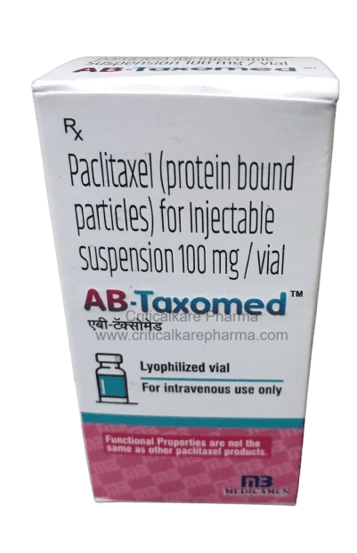 Ab Taxomed Albumin Bound Paclitaxel 100mg Injection 1's