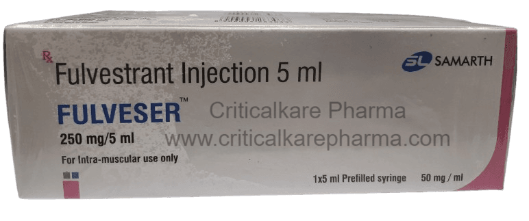 Fulveser Fulvestrant 250mg Injection PFS 1's