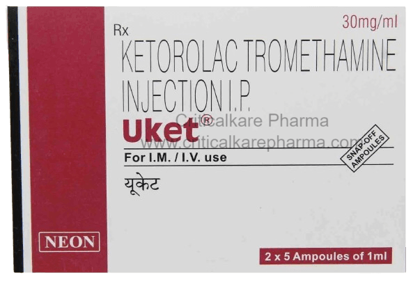 Uket Ketorolac 30mg Injection