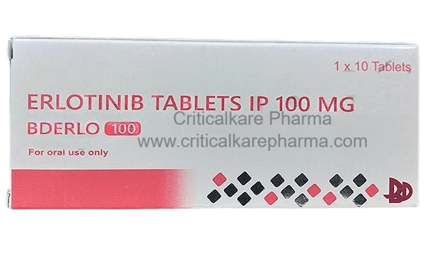 Bderlo Erlotinib 100mg Tablet 10's